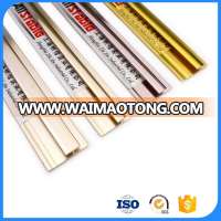 carpet to laminate strip, Metal gold carpet tile trim