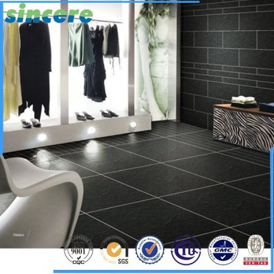 Spain black tile manufacture, black glossy and matte tile