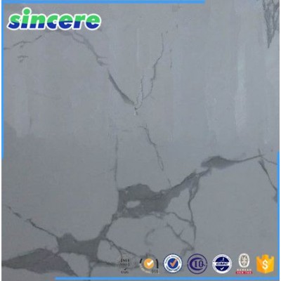 Promotion foshan factory white chinese high gloss marble floor tile